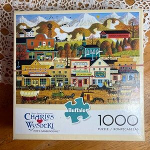Buffalo Games Charles Wysocki Pete's Gambling Hall Puzzle - 1000 Pieces